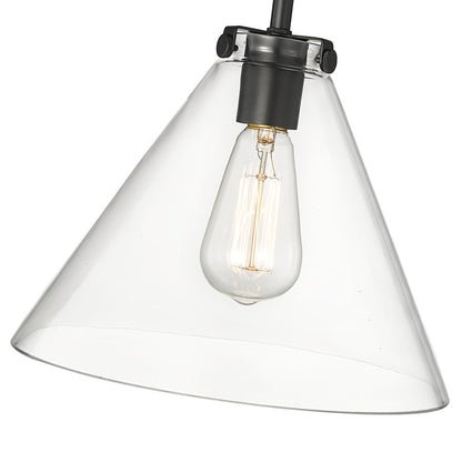 Millennium Lighting Aliza 1Lt Pendant, Black