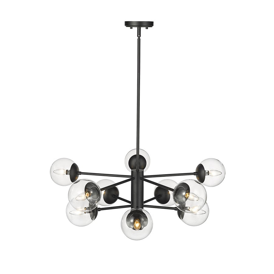 Millennium Lighting Avell 1Lt Chandelier, Black