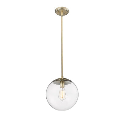 Millennium Lighting Avell 1Lt Pendant, Modern Gold