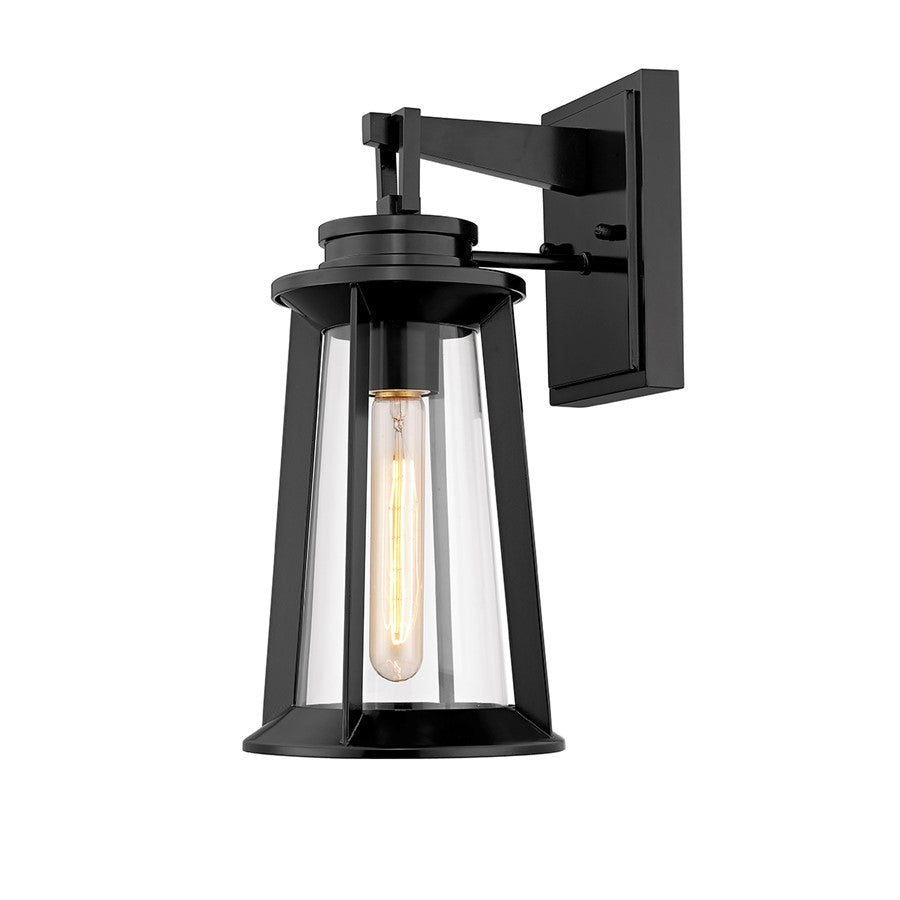 Millennium Lighting Bolling 1Lt 15" Outdoor Wall Sconce, Black