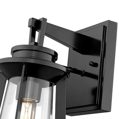 Millennium Lighting Bolling 1Lt 15" Outdoor Wall Sconce, Black