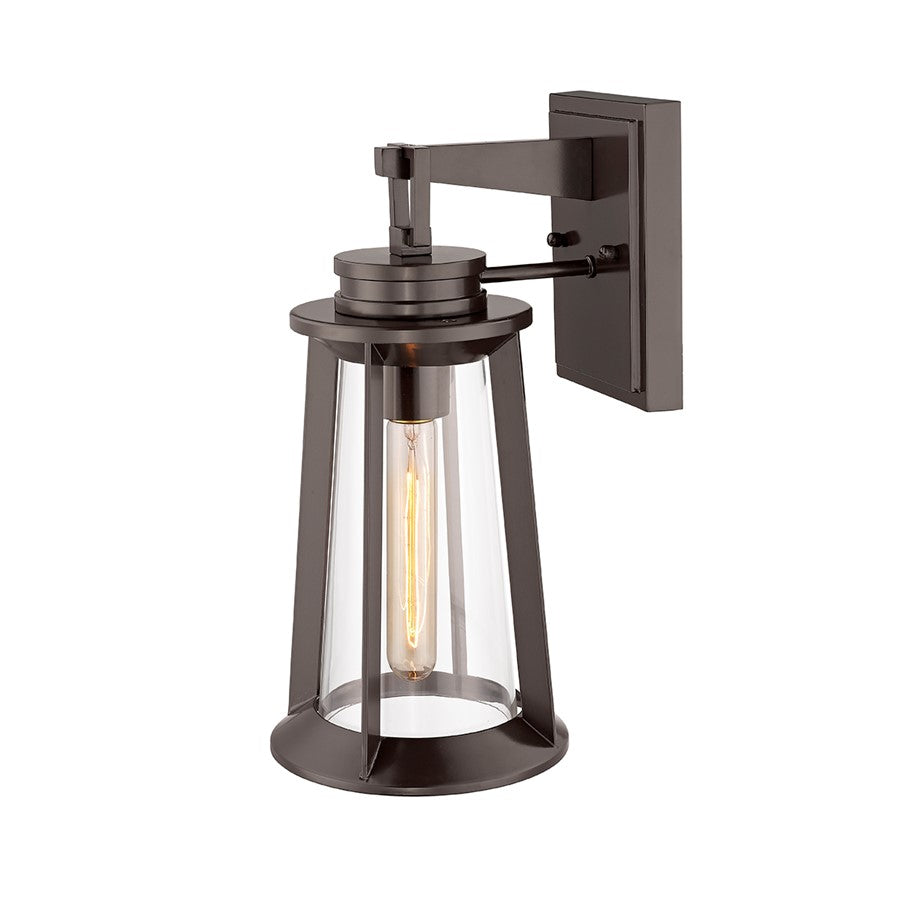 Millennium Lighting Bolling 1Lt 15" Outdoor Wall Sconce, Bronze