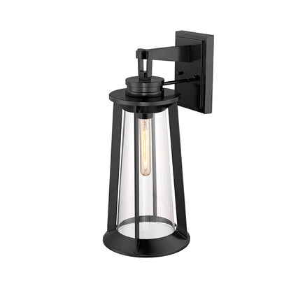 Millennium Lighting Bolling 1Lt 22" Outdoor Wall Sconce, Black
