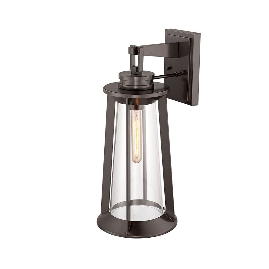 Millennium Lighting Bolling 1Lt 22" Outdoor Wall Sconce, Bronze