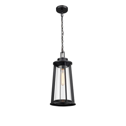 Millennium Lighting Bolling 1Lt Outdoor Pendant, Powder Coated Black
