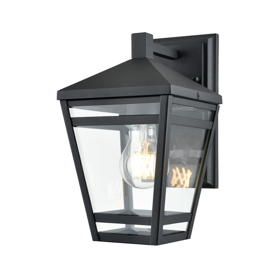 Millennium Lighting Seager 1Lt Outdoor Wall Sconce, Textured Black