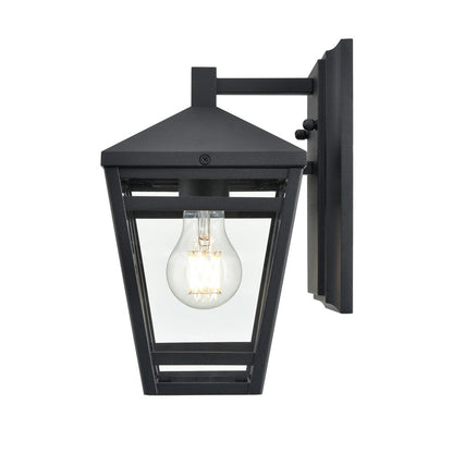 Millennium Lighting Seager 1Lt Outdoor Wall Sconce, Textured Black