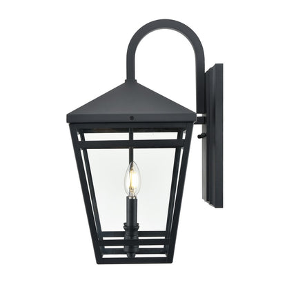 Millennium Lighting Seager 2Lt 20" Outdoor Wall Sconce, Black