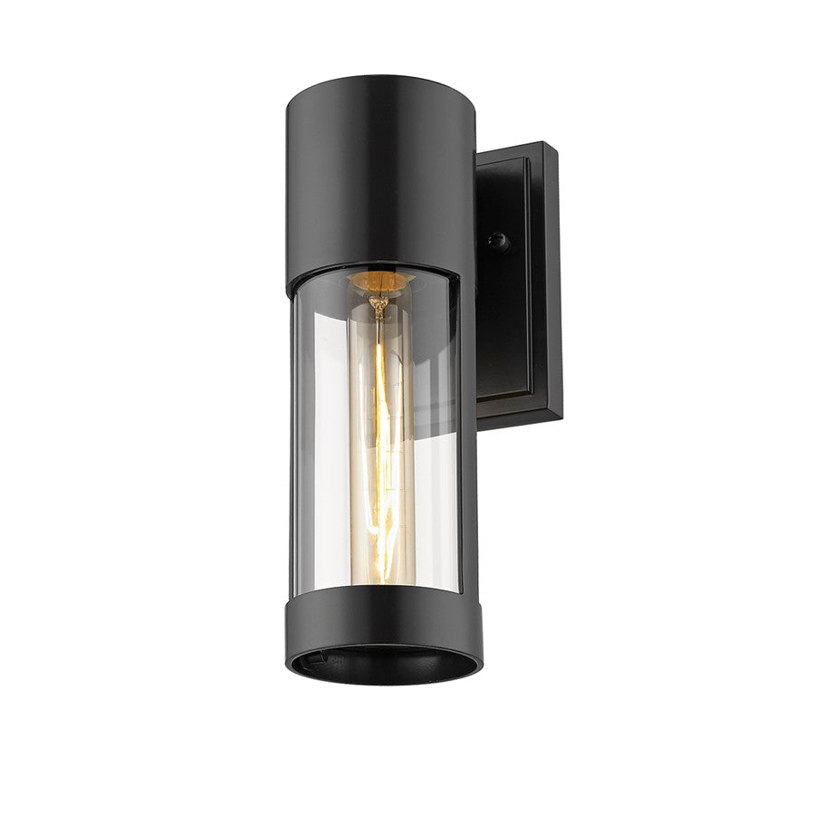 Millennium Lighting Hester 1Lt 11" Outdoor Wall Sconce, Black