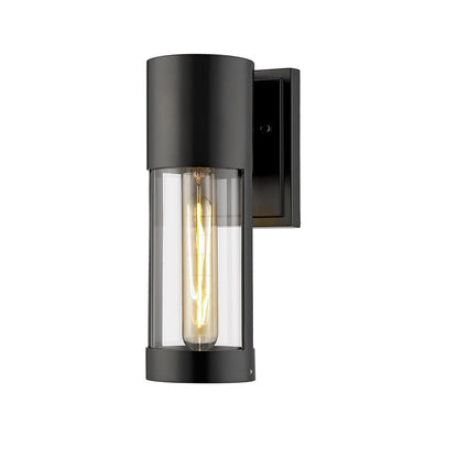 Millennium Lighting Hester 1Lt 11" Outdoor Wall Sconce, Black