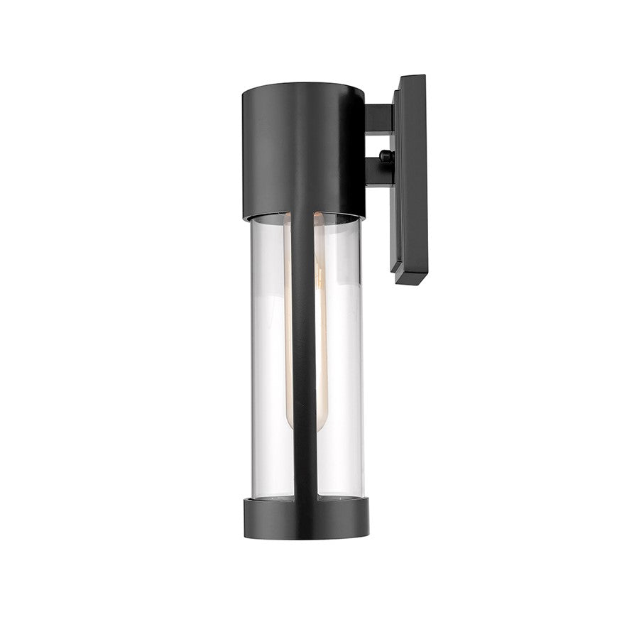Millennium Lighting Hester 1Lt 13" Outdoor Wall Sconce, Black