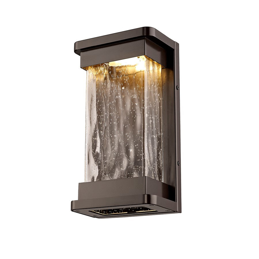 Millennium Lighting Ederle 1Lt 12" Outdoor Wall Sconce, Bronze