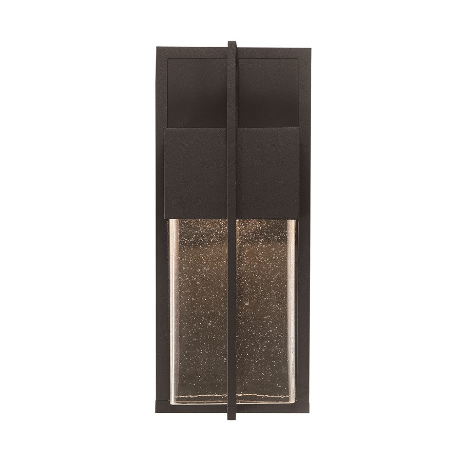 Millennium Lighting Kingler 14" LED Outdoor Wall Sconce, Black - 83101-PBK