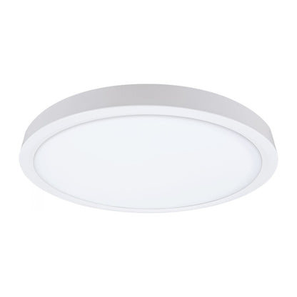 RP Lighting 9" Ultra Slim Round Disk 18W, White/Frosted - 8537WH-90-3K