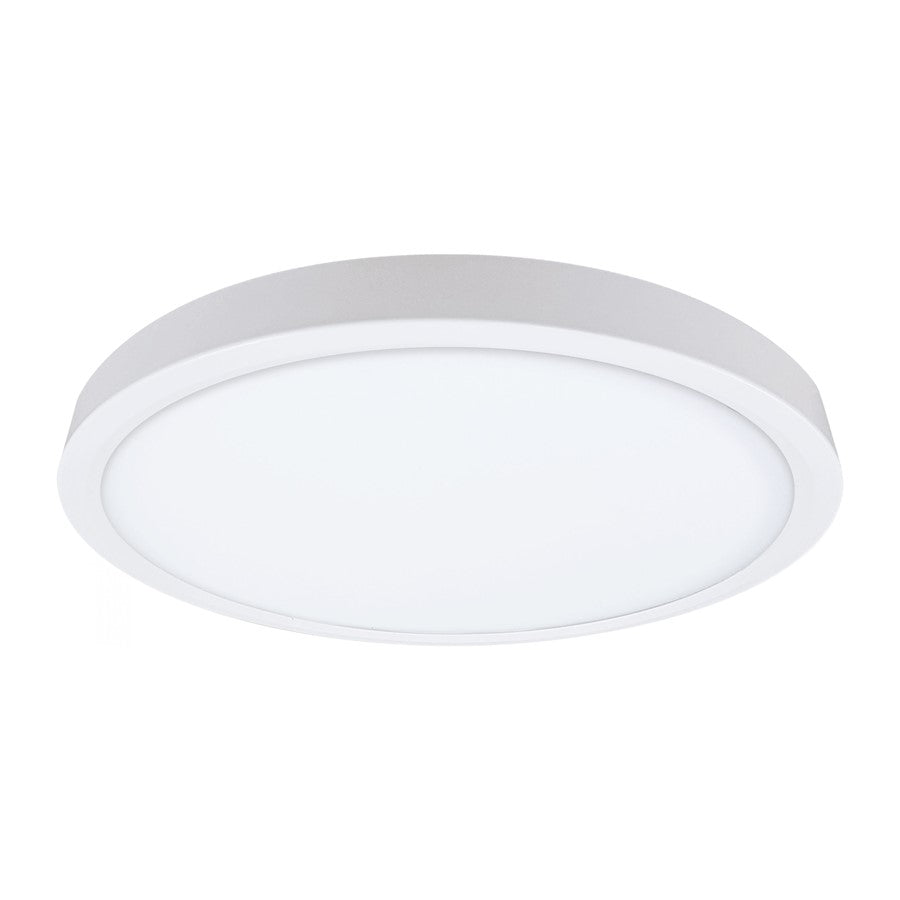 RP Lighting 9" Ultra Slim Round Disk 18WHO, Wht/Frosted - 8537WH-HO-90-3K