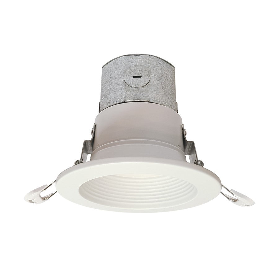 RP Lighting 6in LED Rec Retro J-Box 20W 90CRI 3K, White/Frosted - 8545WH-90-3K