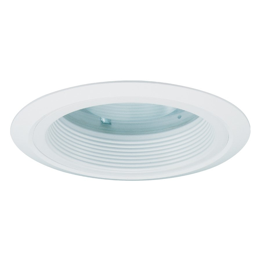 RP Lighting 4" Reflector-Lens W/baffle, Wet LED, White - 8587WH