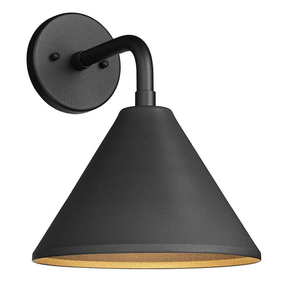 Millennium Lighting Axston 1Lt 13" Outdoor Wall Sconce, Black