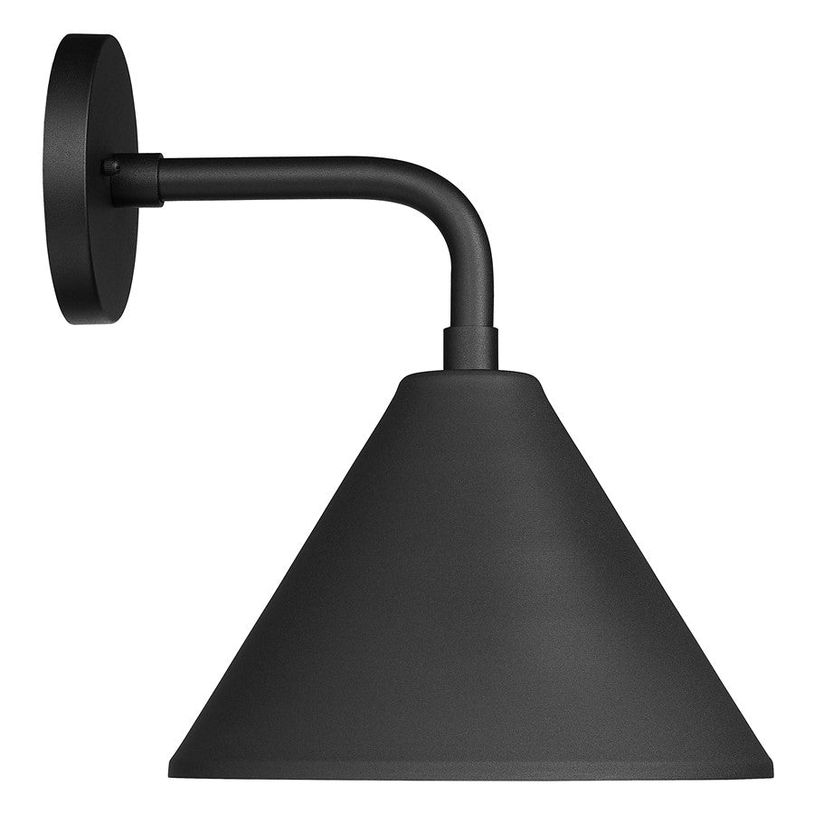Millennium Lighting Axston 1Lt 15" Outdoor Wall Sconce, Black