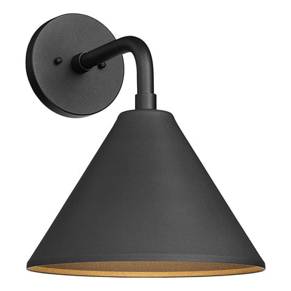 Millennium Lighting Axston 1Lt 15" Outdoor Wall Sconce, Black