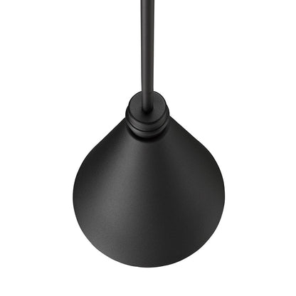 Millennium Lighting Axston 1Lt 18" Outdoor Hanging Lantern, Black