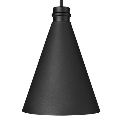 Millennium Lighting Axston 1Lt 18" Outdoor Hanging Lantern, Black