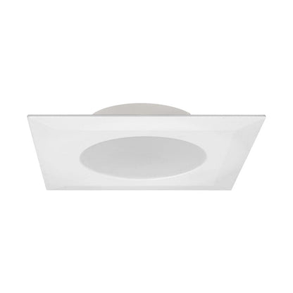 RP Lighting 4" Square LED JBOX Recessed 3K 90CRI, White - 8709WH-90-3K