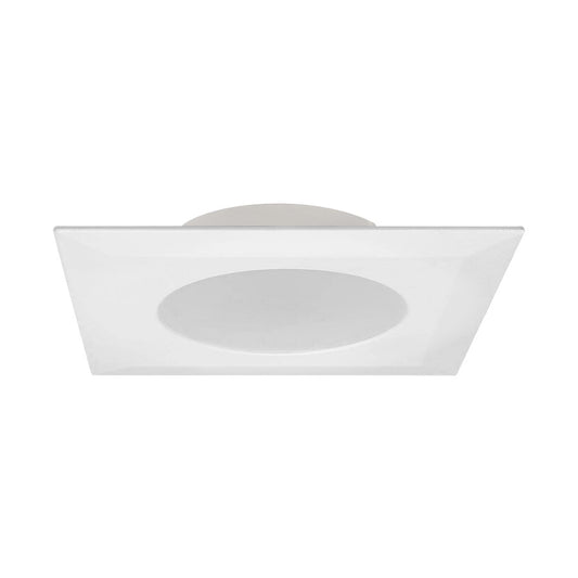 RP Lighting 4" Square LED JBOX Recessed 3K 90CRI, White - 8709WH-90-3K