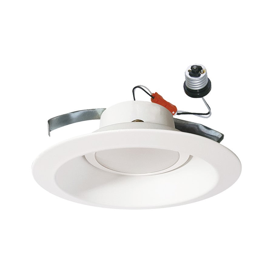 RP Lighting 4" Rec. Trim for 8216-1FR-JB Only, White - 8724WH