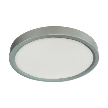 RP Lighting 5" Ultra Slim Round Disk 12W, Nickel - 8739-1BN-90-3K