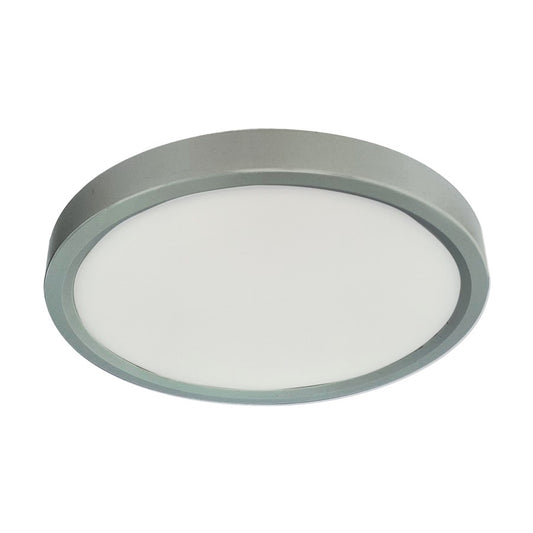 RP Lighting 5" Ultra Slim Round Disk 12W, Nickel - 8739-1BN-90-3K