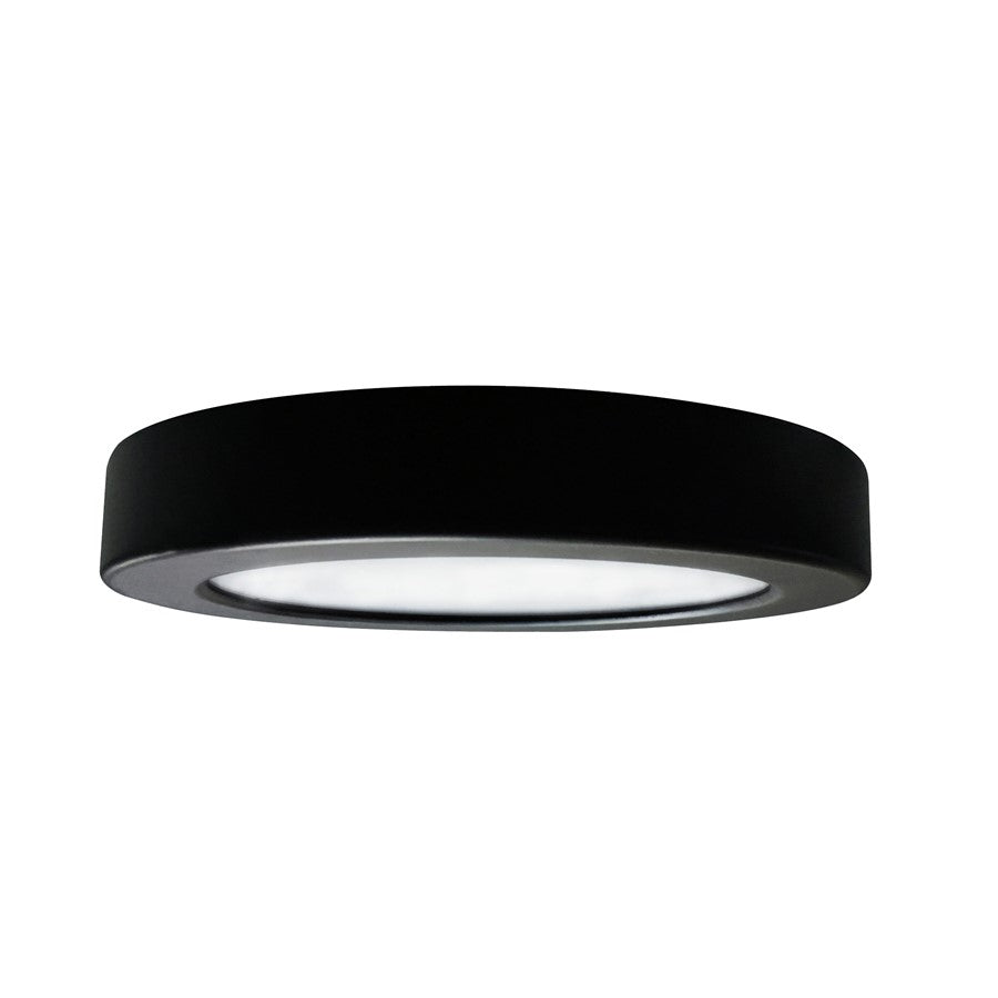 RP Lighting NS-5" Slim Round Disk 12W/3K, Black - 8739BK-90-3K