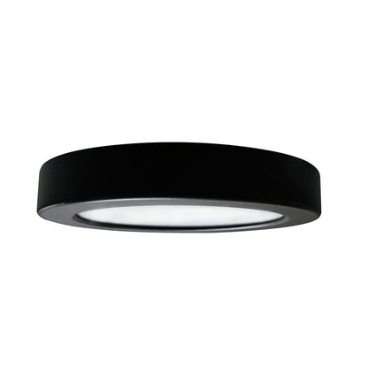 RP Lighting NS-5" Slim Round Disk 12W/3K, Black - 8739BK-90-3K