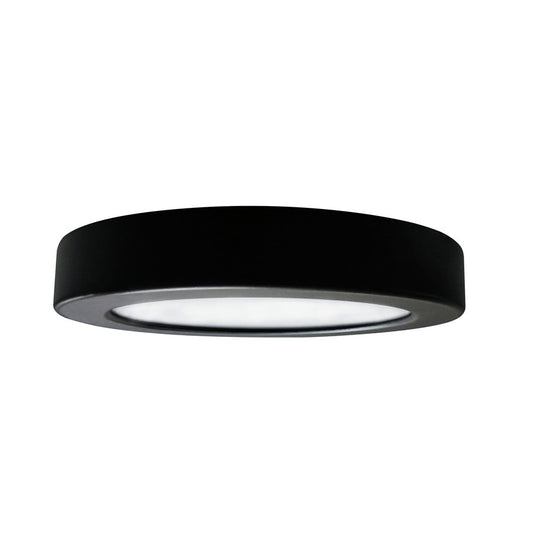 RP Lighting NS-5" Slim Round Disk 12W/3K, Black - 8739BK-90-3K