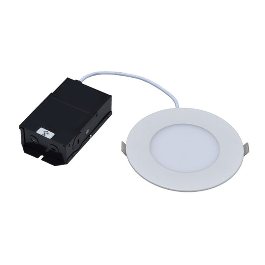 RP Lighting 4" LED Ultra Thin 10.5W, 3K, White - 8742-1WH-90-3K