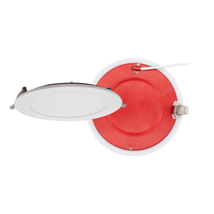 RP Lighting 4" LED Ultra Thin FR Light 12W 90CRI, White - 8744WH-90-5CCT
