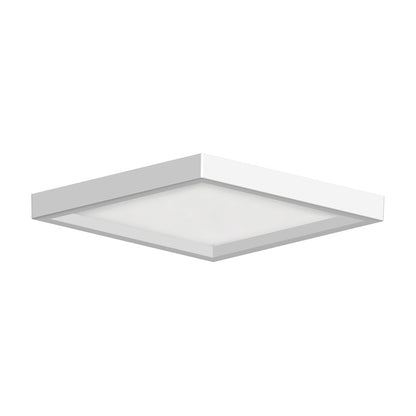 RP Lighting 4" Low Profile Square CM 10W 3K, White - 8748WH-90-3K