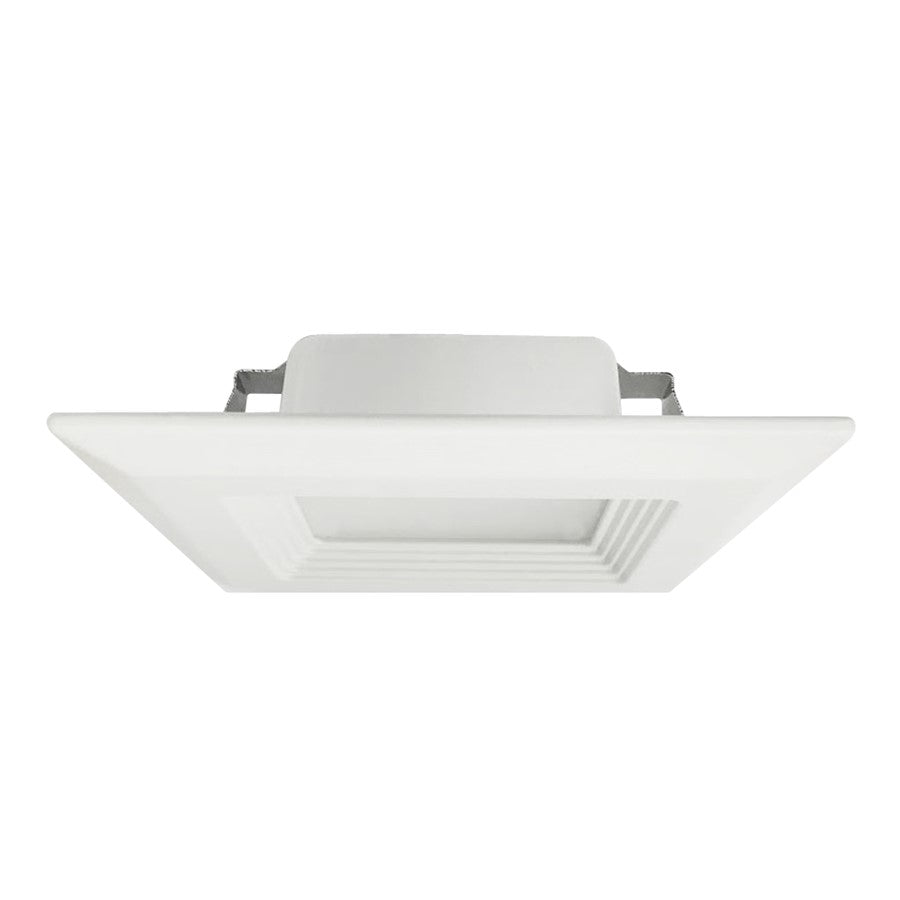 RP Lighting 4" LED SQ Rec Module Damp 90 3K 11W, White - 8773WH-90-3K