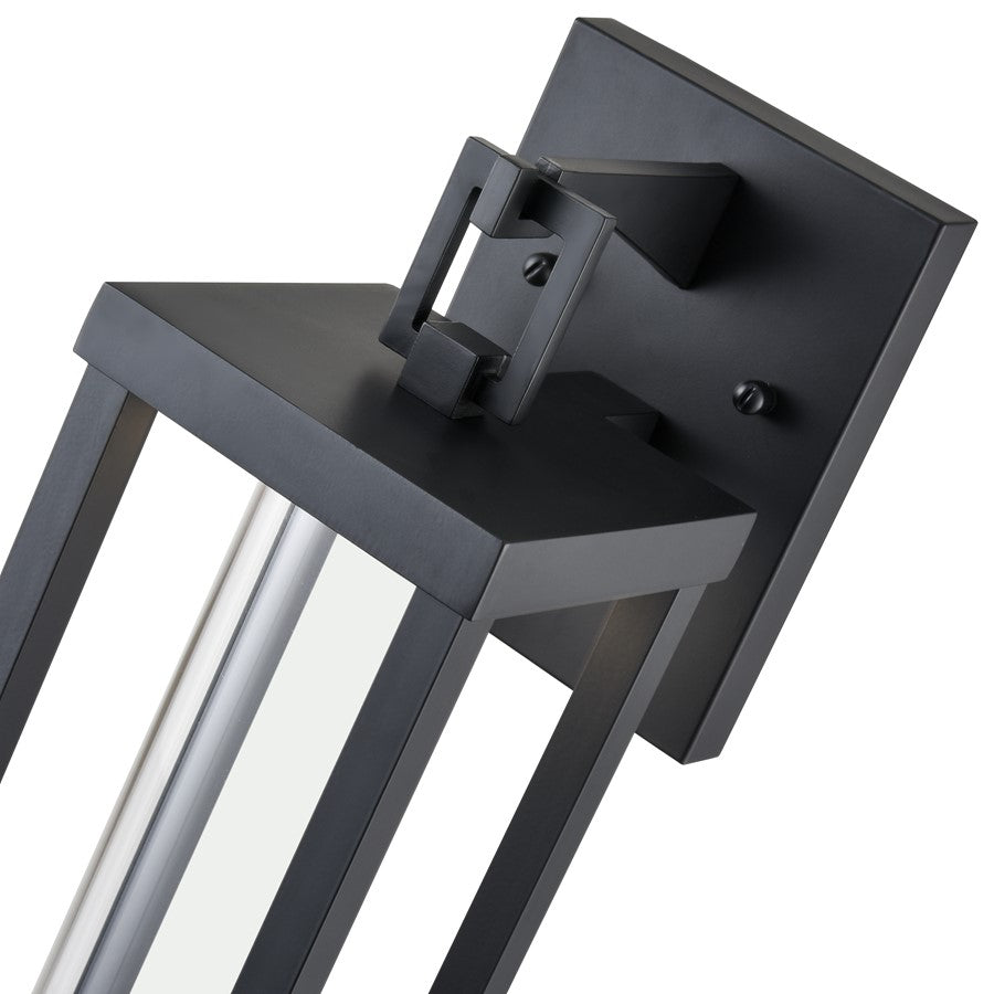 Millennium Lighting Dumont 14" LED Outdoor Wall Sconce, Black