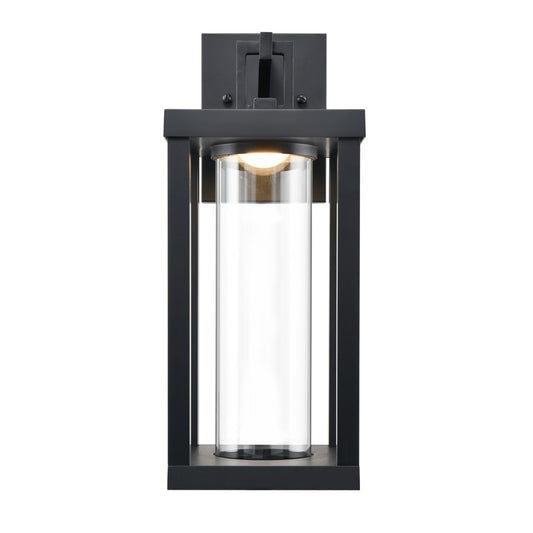 Millennium Lighting Dumont 16" LED Outdoor Wall Sconce, Black - 89102-PBK