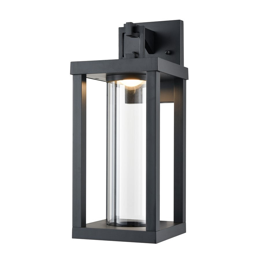 Millennium Lighting Dumont 16" LED Outdoor Wall Sconce, Black