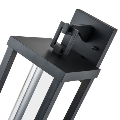 Millennium Lighting Dumont 16" LED Outdoor Wall Sconce, Black