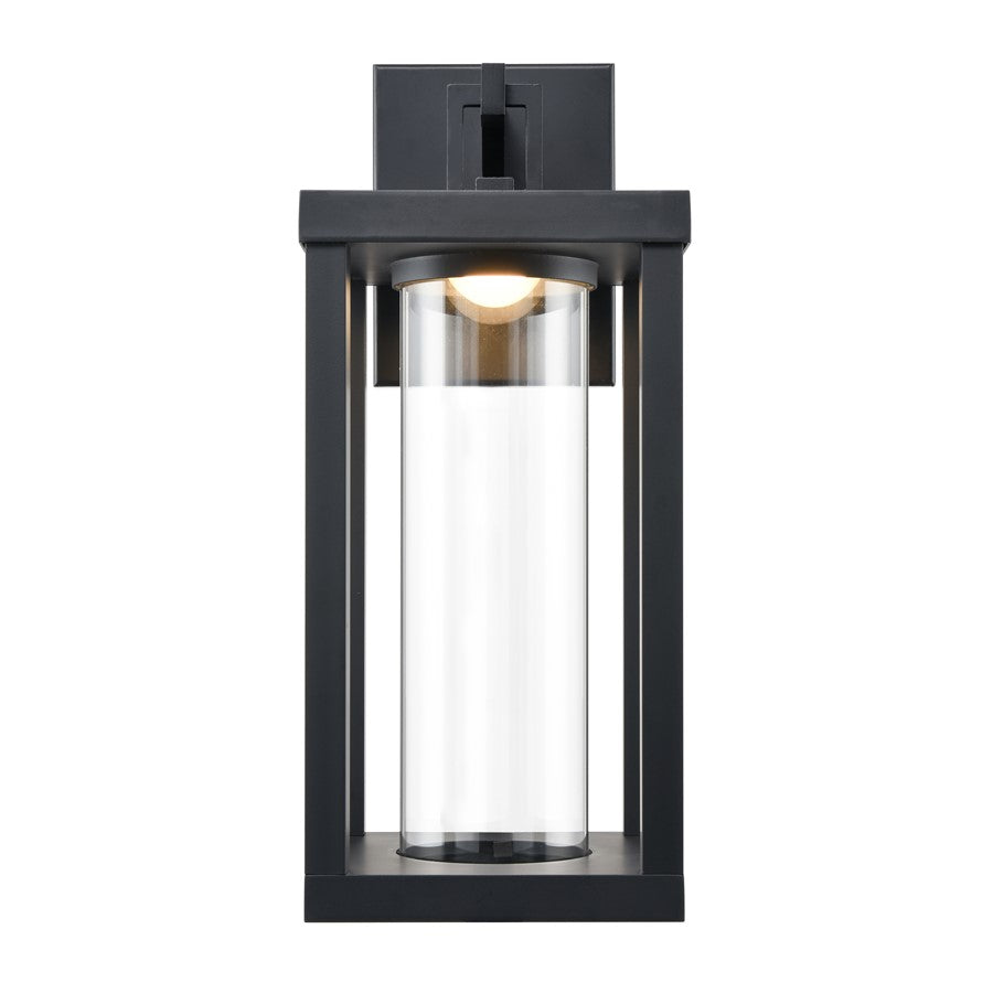 Millennium Lighting Dumont 18" LED Outdoor Wall Sconce, Black - 89103-PBK