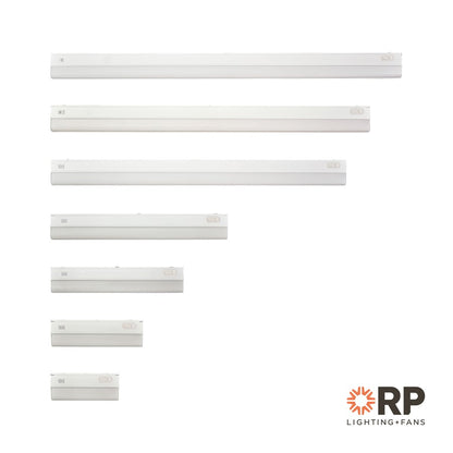 RP Lighting Undercabinet 18" LED Light, White/Frosted