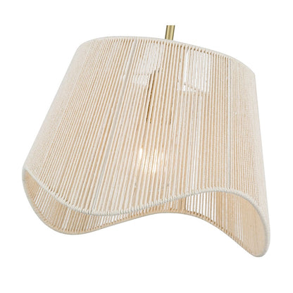 Millennium Lighting Tulara 1 Light Pendant, Vintage Brass