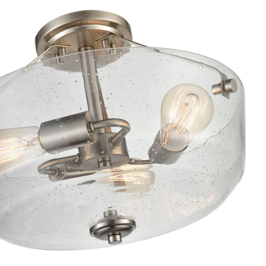 Millennium Lighting 3 Light Semi-Flush Mount