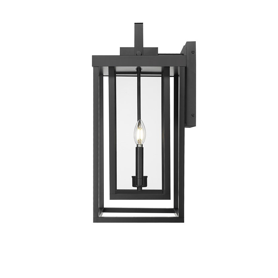 Millennium McDonough 22.25" High 2Lt Outdoor Wall Lantern, Black