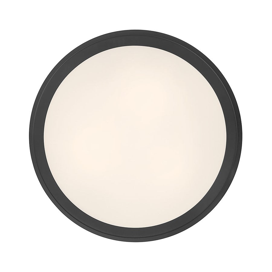 Millennium Lighting Stralara 2 Light Flush Mount, Matte Black