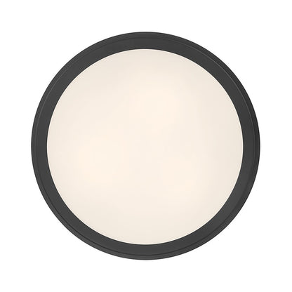 Millennium Lighting Stralara 2 Light Flush Mount, Matte Black