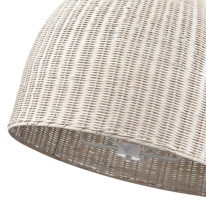 Millennium Lighting Elise 4Lt 24" Pendant, Textured White/White